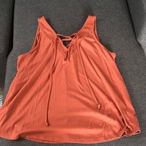 Maurices Terracotta Sleeveless Tank Top